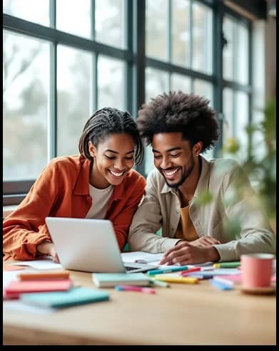 Team working together